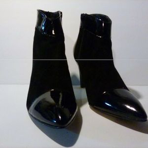 Franco Sarto Suede Booties